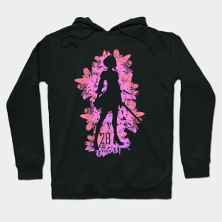 Pink Flowers - 2B Hoodie